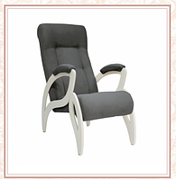 Кресло для отдыха модель 51 каркас Дуб шампань ткань Verona Antrazite Grey