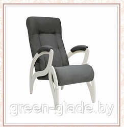 Кресло для отдыха модель 51 каркас Дуб шампань ткань Verona Antrazite Grey