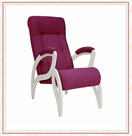 Кресло для отдыха модель 51 каркас Дуб шампань ткань Verona Cyklam