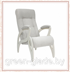 Кресло для отдыха модель 51 каркас Дуб шампань ткань Verona Light Grey
