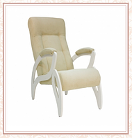 Кресло для отдыха модель 51 каркас Дуб шампань ткань Verona Vanilla