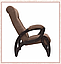 Кресло для отдыха модель 51 каркас Венге ткань Verona Brown, фото 2