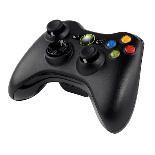 Беспроводной геймпад для Microsoft Xbox 360 (чёрный, копия) - фото 2 - id-p113127042