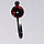 Мормышка вольфрамовая "Полусфера" 3D глаз черный никель 4.0 мм, 0.3 гр., фото 2
