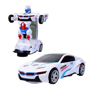 Машинка-трансформер Робот BMW интерактивная на батарейках C-1 - фото 2 - id-p113129225
