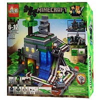 Конструктор JLB 3D84 Minecraft Шахта (аналог Lego Minecraft) 1117 деталей