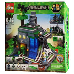 Конструктор JLB 3D84 Minecraft Шахта (аналог Lego Minecraft) 1117 деталей