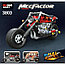 Конструктор Decool 3803 MecFactor Мотоцикл (аналог Lego Technic) 262 детали, фото 7