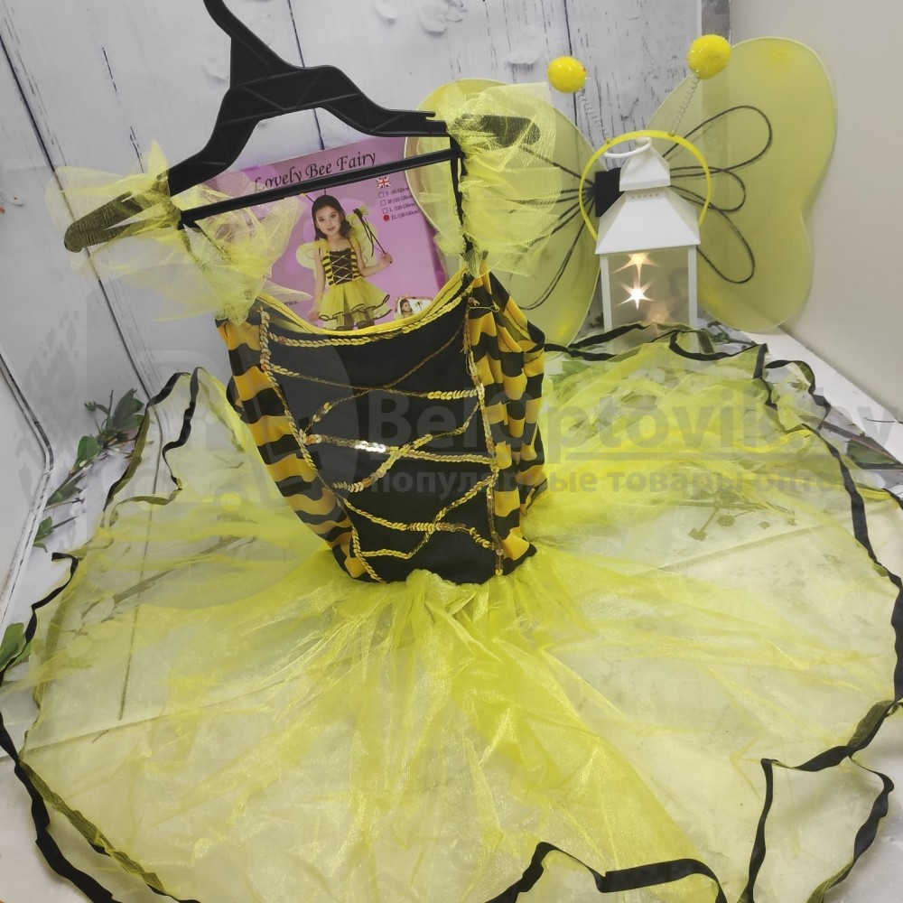 Карнавальный костюм: платье Пчелка, размер XL (130-140 см) - фото 7 - id-p113129941