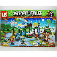 Конструктор LB555 My World аналог Lego Minecraft) 387 деталей