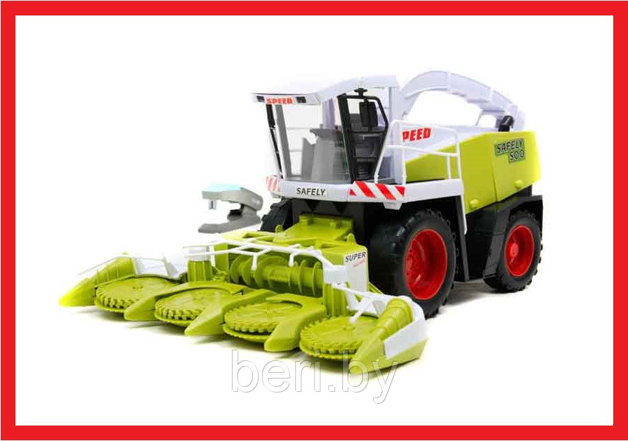 8289 Комбайн детский инерционный "Farm Tractor", пластик, 3+ - фото 1 - id-p113131815