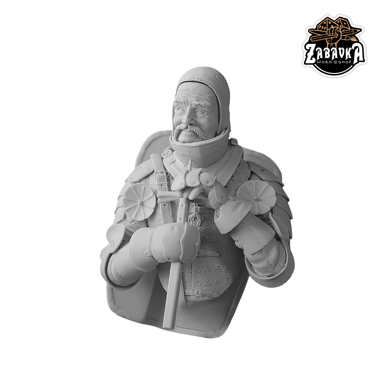 Нежный рыцарь (Бюст) / The Gentle Knight (1/9) Коллекционная миниатюра Zabavka - фото 4 - id-p98344092