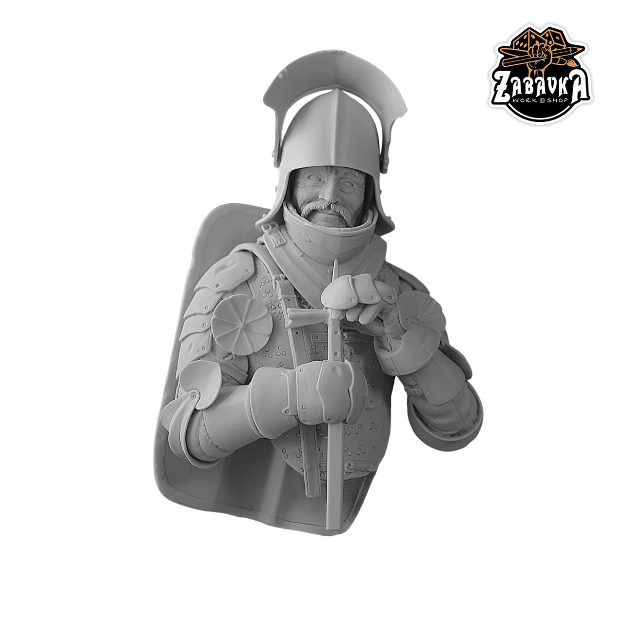 Нежный рыцарь (Бюст) / The Gentle Knight (1/9) Коллекционная миниатюра Zabavka - фото 6 - id-p98344092