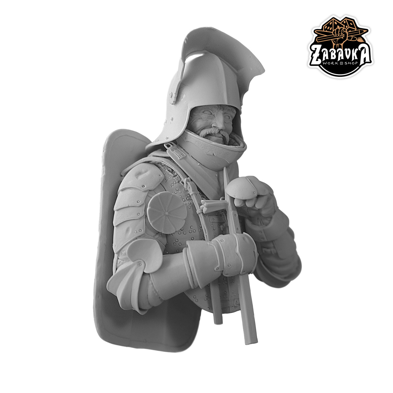 Нежный рыцарь (Бюст) / The Gentle Knight (1/9) Коллекционная миниатюра Zabavka - фото 7 - id-p98344092