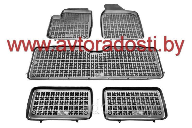 Коврики для Seat Alhambra (1995-2010) 7 мест / Сеат Альхамбра [200103] (Rezaw-Plast)