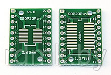 Переходник с SOP20 на DIP20