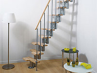 Модульная лестница, лестница в дом на 17 ступеней, фото 1