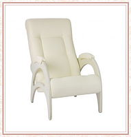 Кресло для отдыха модель 41 каркас Дуб шампань экокожа Дунди-112 без лозы