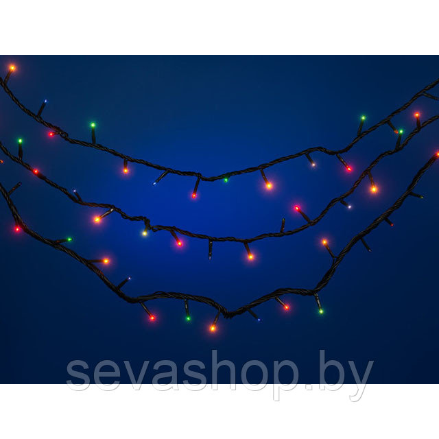 Гирлянда новогодняя Led 140 лам. 6.95м+5м многоцв. Е50549