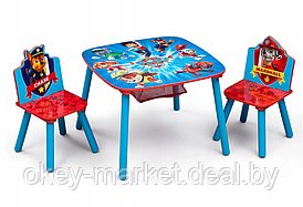 Журнальный столик со стульями для детей  Щенячий патруль   4978