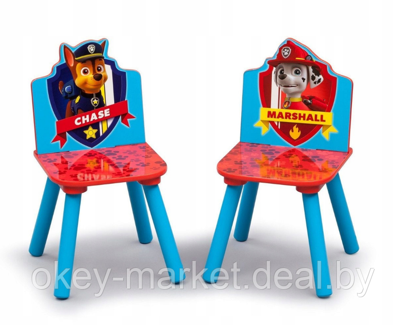Журнальный столик со стульями для детей  Щенячий патруль   4978, фото 2