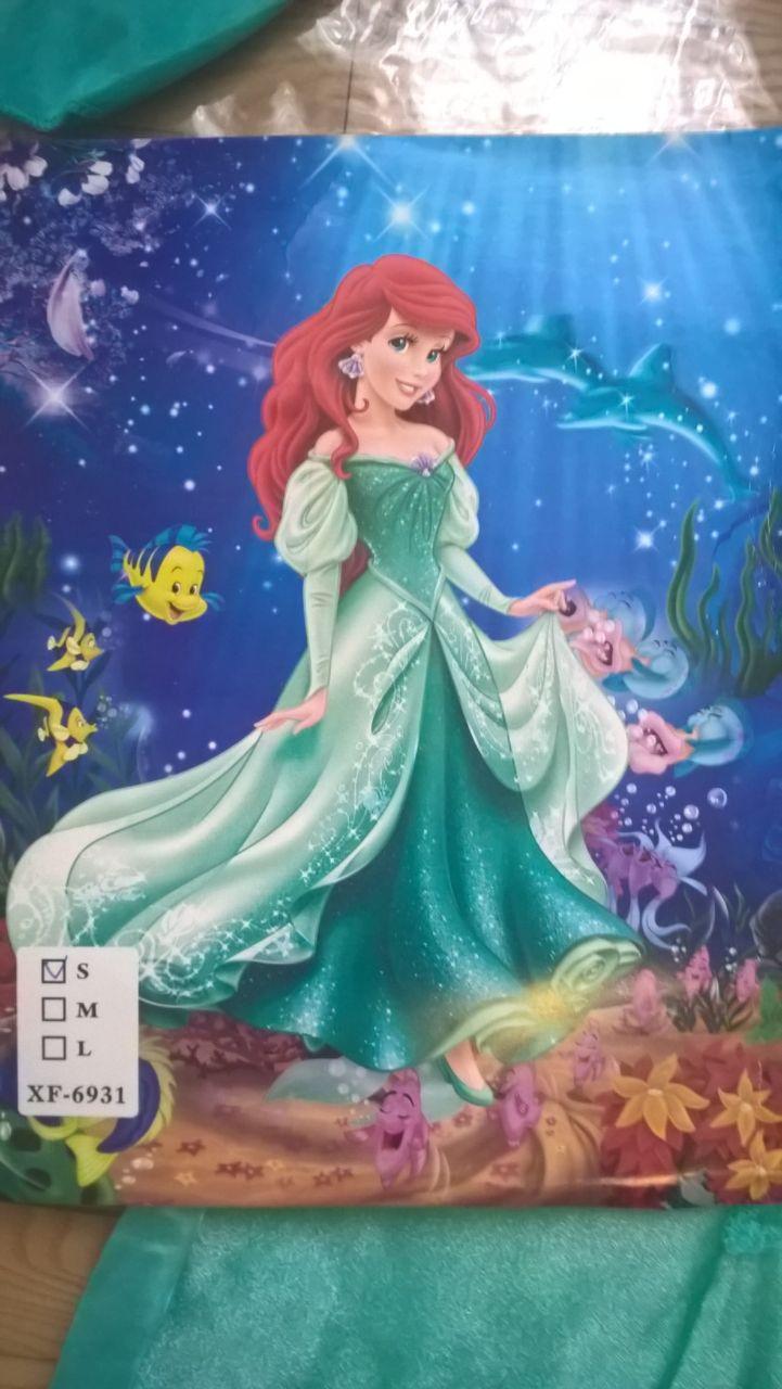 Детский карнавальный костюм ариэль ariel русалочки disney princess для девочки - фото 3 - id-p113131323