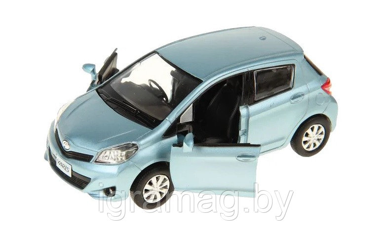 Инерционная коллекционная машинка Toyota Yaris 1:32 - фото 5 - id-p113160029