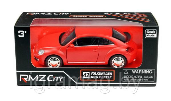 Инерционная коллекционная машинка Volkswagen New Beetle 2012 1:32 - фото 1 - id-p113160071