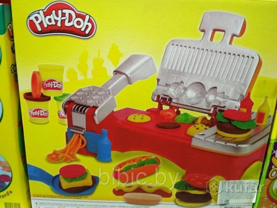 Набор для лепки из пластилина Play-Doh ГАМБУРГЕРЫ - фото 2 - id-p113160095