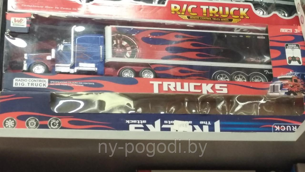 Радиоуправляемая фура оптимус прайм, аккумуляторная , около 65 см