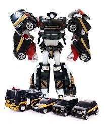 Трансформер Тобот Черный Кватран, робот+4 машинки TOBOT QUATRAN 42 см - фото 2 - id-p113164250