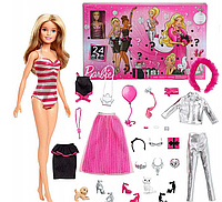 Игровой набор Адвент календарь Barbie GFF61