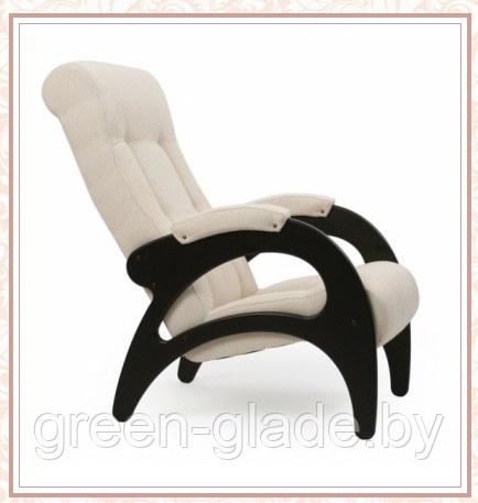 Кресло для отдыха модель 41 каркас Венге ткань Мальта-01 без лозы - фото 2 - id-p23905396