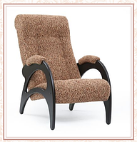 Кресло для отдыха модель 41 каркас Венге ткань Модена 56 без лозы