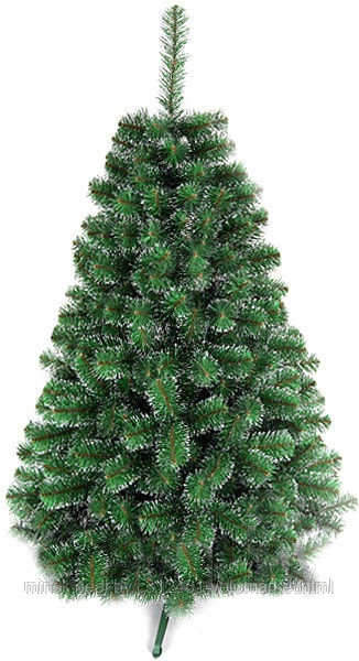 Искусственная елка(ель) 1.5 м. GreenTerra с белыми кончиками - фото 1 - id-p113172413