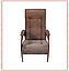 Кресло для отдыха модель 41 каркас Орех ткань Verona Brown без лозы, фото 2