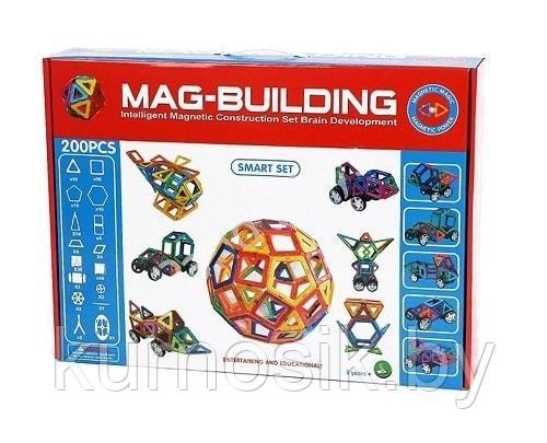 Магнитный конструктор Mag-Building 200 деталей - фото 1 - id-p113197995