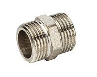 Ниппель латунный 1/2" (НР-НР) хромированный General Fittings