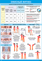 Плакат по охране труда Офисный фитнес