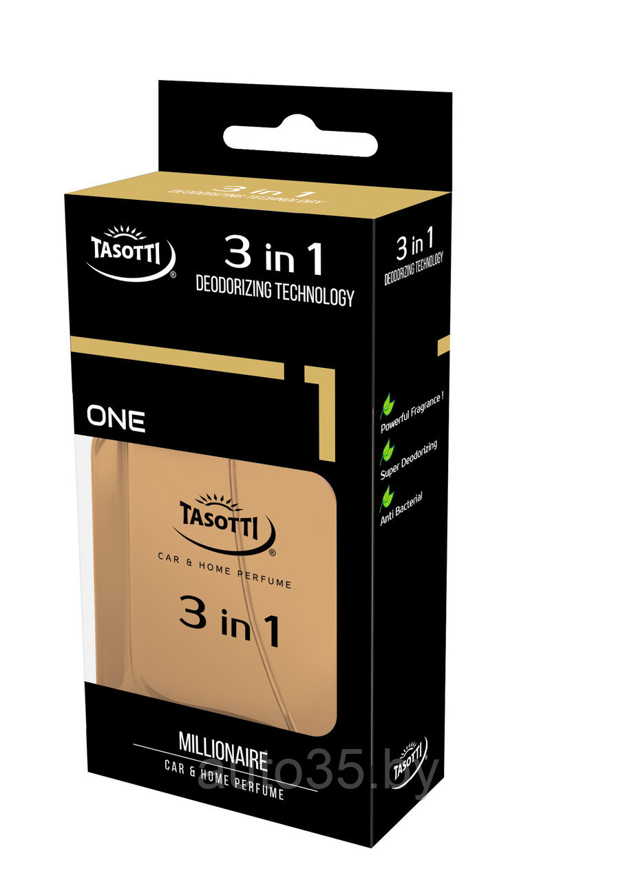 Освежитель воздуха TASOTTI  3in1 Millionaire