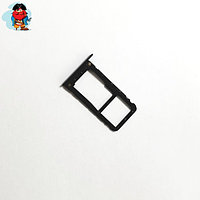 Sim-слот (сим-лоток, Micro SD лоток) для Xiaomi Redmi Note 5, цвет: черный