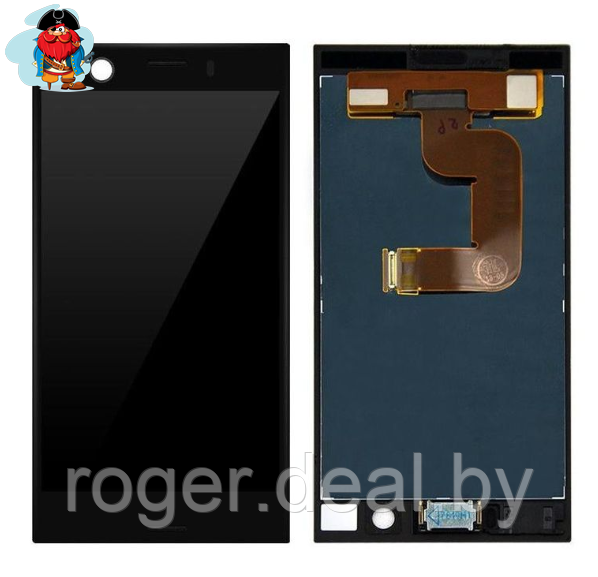 Экран для Sony Xperia XZ1 compact (mini) с тачскрином, цвет: черный - фото 1 - id-p113197609