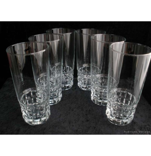 Набор стаканов Luminarc Quadrille 6 шт, высокие - фото 1 - id-p113226426