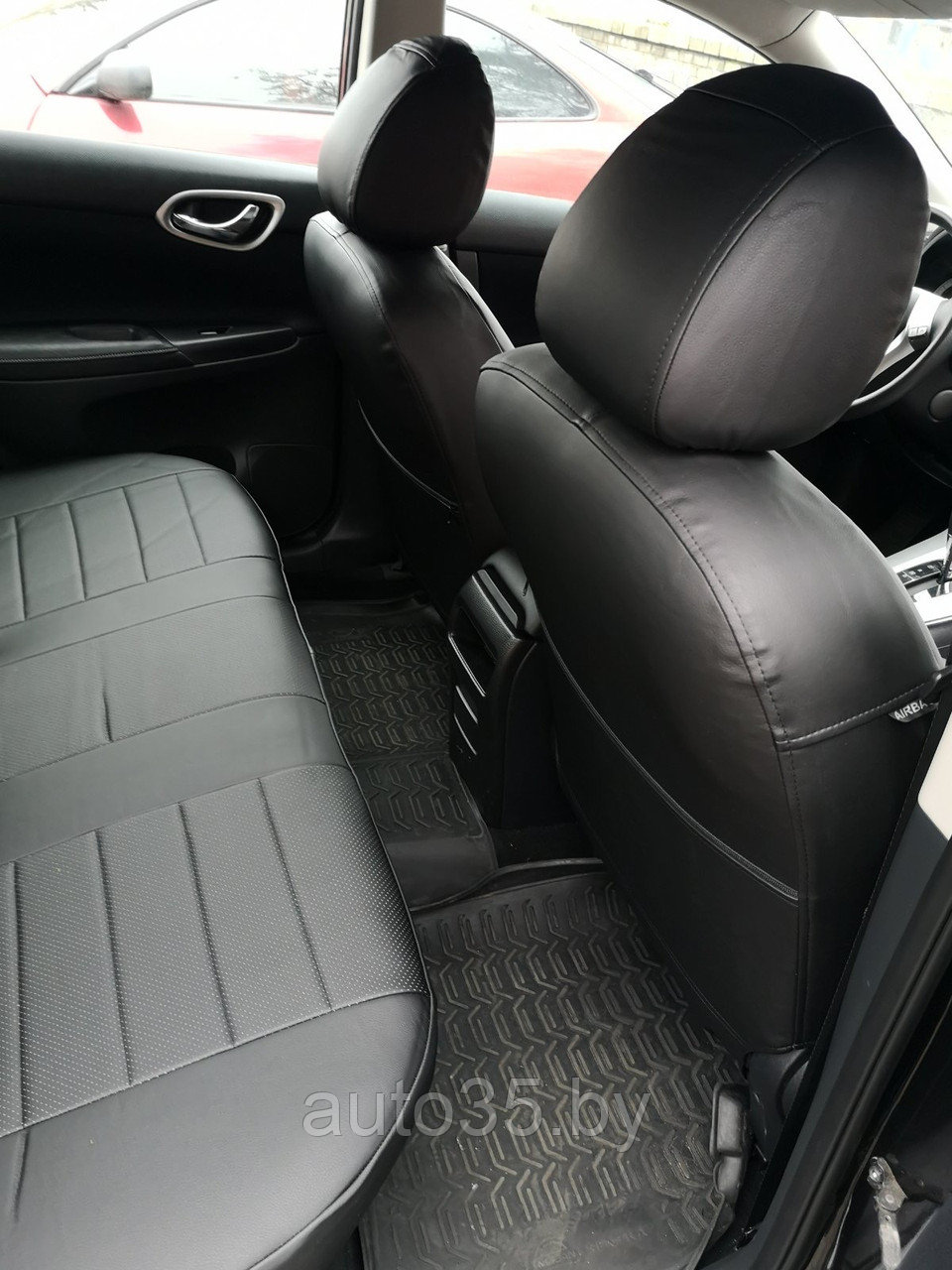 Автомобильные модельные чехлы Nissan Sentra 2014- - фото 2 - id-p113228615