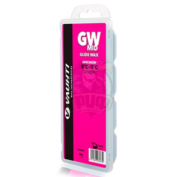 Парафин Vauhti GW Mid 0/-5°C, 90 гр (арт. EV-325-GWM90)