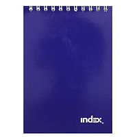 Блокнот INDEX, серия Office classic, на гребне, кл., ламиниров. обл., ф. А5, 40 л., арт. INLcl-5/40 цвет