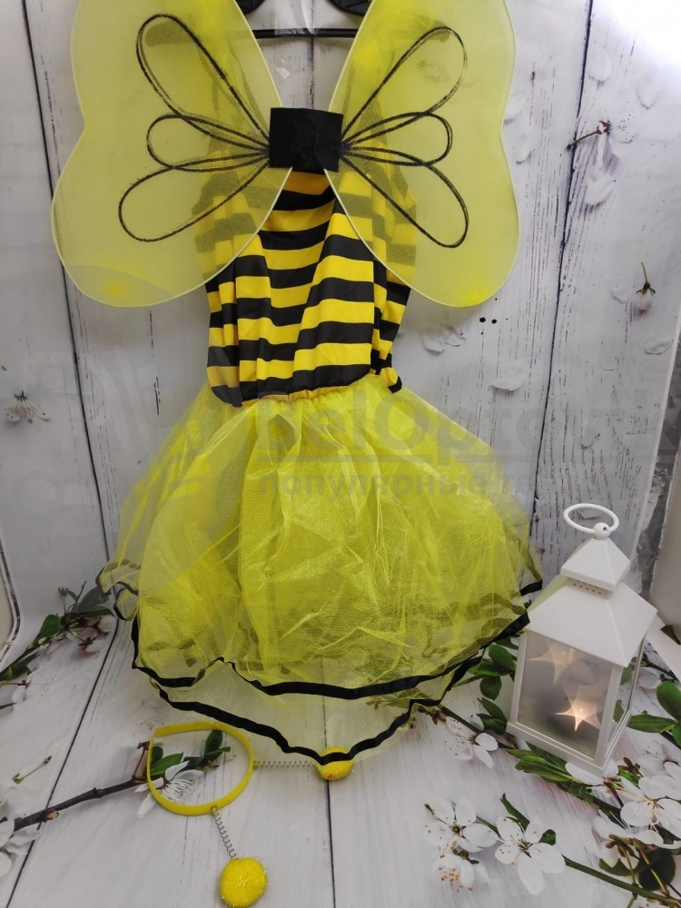 Карнавальный костюм: платье Пчелка, размер XL (130-140 см) - фото 5 - id-p113251499