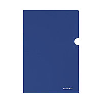 Папка-уголок Silwerhof Classic 255133-02 A4 0.15мм синий(работаем с юр лицами и ИП)