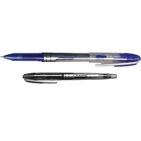 Ручка гелевая Silwerhof SABER (016037-01) 0.5мм игловидный пиш. наконечник черные чернила(работаем с юр лицами