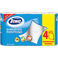 Полотенца бумажные "Zewa", 4 рул./уп.(работаем с юр лицами и ИП)